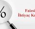 Faizsiz İhtiyaç Kredisi